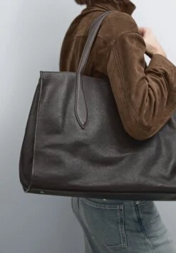 Massimo Dutti MAXI - Handbag - Brown