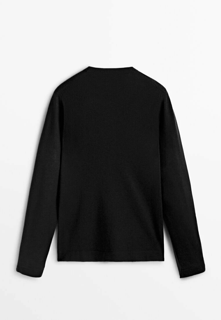 Massimo Dutti Studio - Long Sleeved Top - Black 8 Massimo Dutti Studio - Long Sleeved Top - Black - Image 6