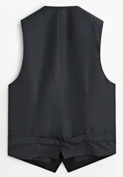 Massimo Dutti Suit Waistcoat - Dark Blue -Massimo Dutti Shop 74877893ea1247d3b6f7b5d9ea0a0709