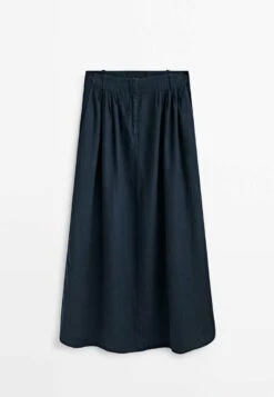 Massimo Dutti Midi With Micro Darts - A-Line Skirt -Massimo Dutti Shop 74954a377e1b4960a6f2ab6dbb49e294