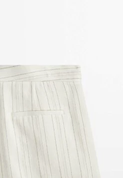 Massimo Dutti Striped Bermuda With Darts And Turn-Up Hems - Shorts - Sand 19 Massimo Dutti Striped Bermuda With Darts And Turn-Up Hems - Shorts - Sand -Massimo Dutti Shop 74e4b4de7be948fc919b76dac66220d1