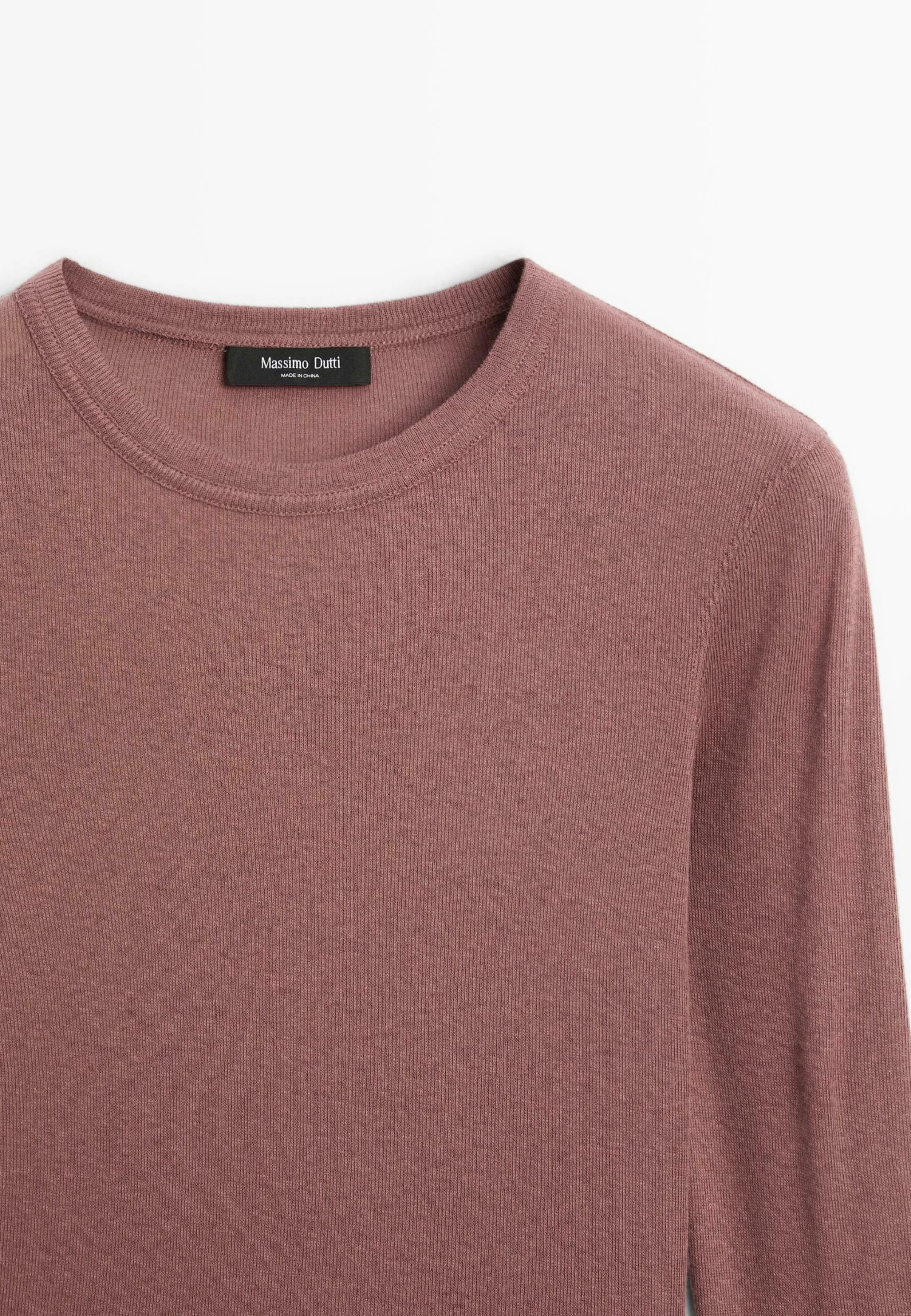 Massimo Dutti LONG SLEEVE - Long Sleeved Top - Light Pink 11 Massimo Dutti LONG SLEEVE - Long Sleeved Top - Light Pink - Image 9