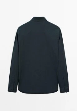 Massimo Dutti SLIM FIT STRETCH - Shirt - Dark Blue -Massimo Dutti Shop 75368cab071d4768873683f823e79eae