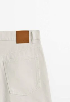 Massimo Dutti High Waist - Denim Shorts - Beige -Massimo Dutti Shop 756dcaedaa724389b6381e03305903d1