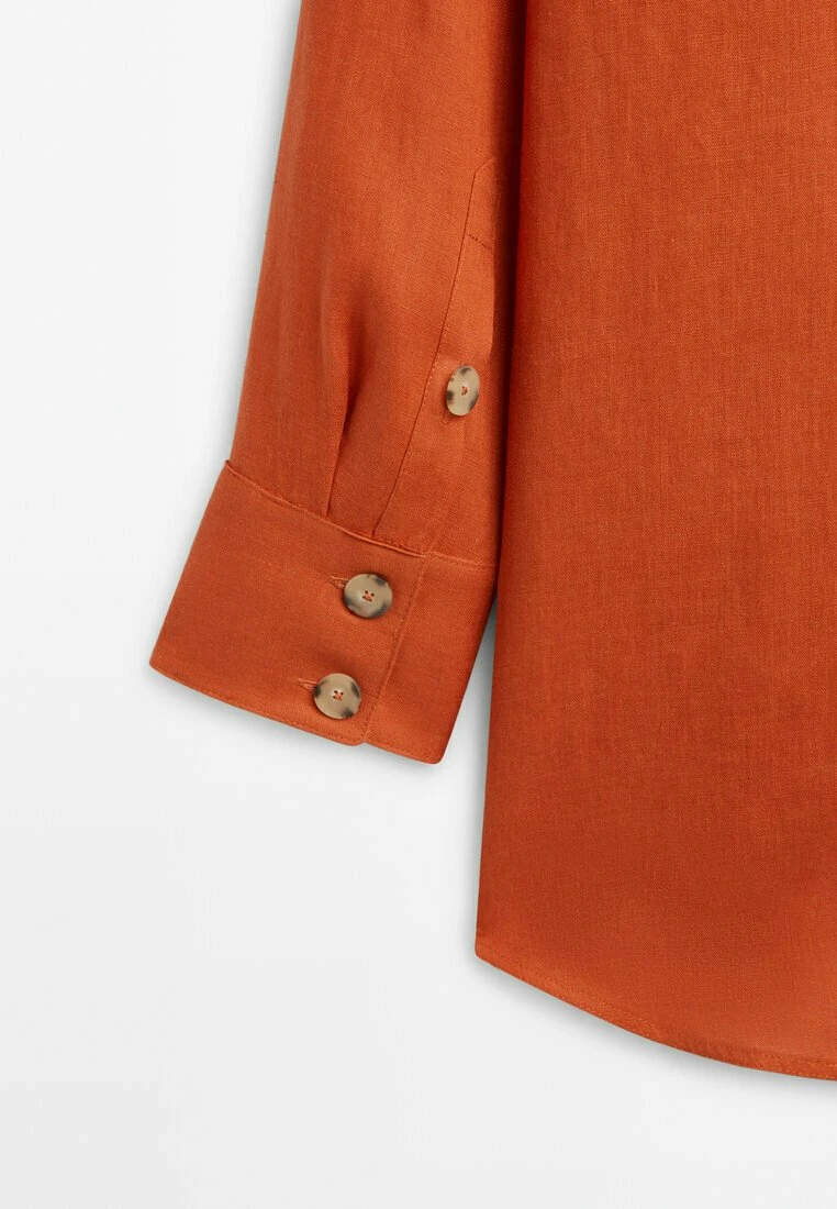 Massimo Dutti Kimono - Short Coat - Orange 11 Massimo Dutti Kimono - Short Coat - Orange - Image 9