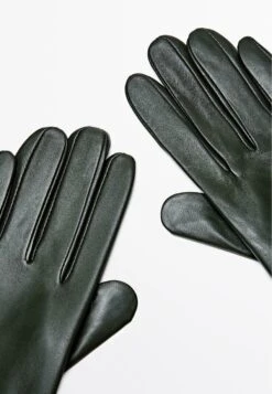 Massimo Dutti Gloves - Mottled Dark Green -Massimo Dutti Shop 75b46a1dafa64beca3a88c1e1c58f6ca