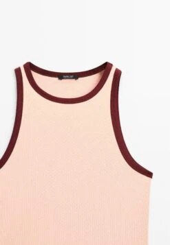 Massimo Dutti HALTER NECK WITH CONTRAST DETAIL - Top - Pink 20 Massimo Dutti HALTER NECK WITH CONTRAST DETAIL - Top - Pink -Massimo Dutti Shop 7652a18a064c4eb4b4782f91dde3ed86