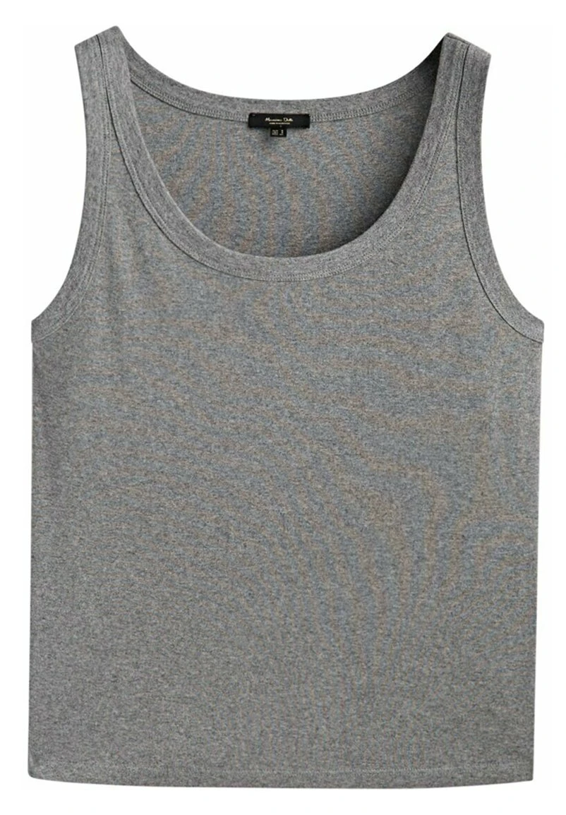 Massimo Dutti Tank - Top - Light Grey 4 Massimo Dutti Tank - Top - Light Grey - Image 2