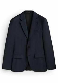 Massimo Dutti Blazer Jacket - Dark Blue -Massimo Dutti Shop 765f2161cd1d4812baea3157c8335c47