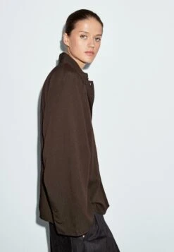 Massimo Dutti Button-down Blouse - Dark Brown 14 Massimo Dutti Button-down Blouse - Dark Brown -Massimo Dutti Shop 76861c707851485a8245dd84478ca1ed