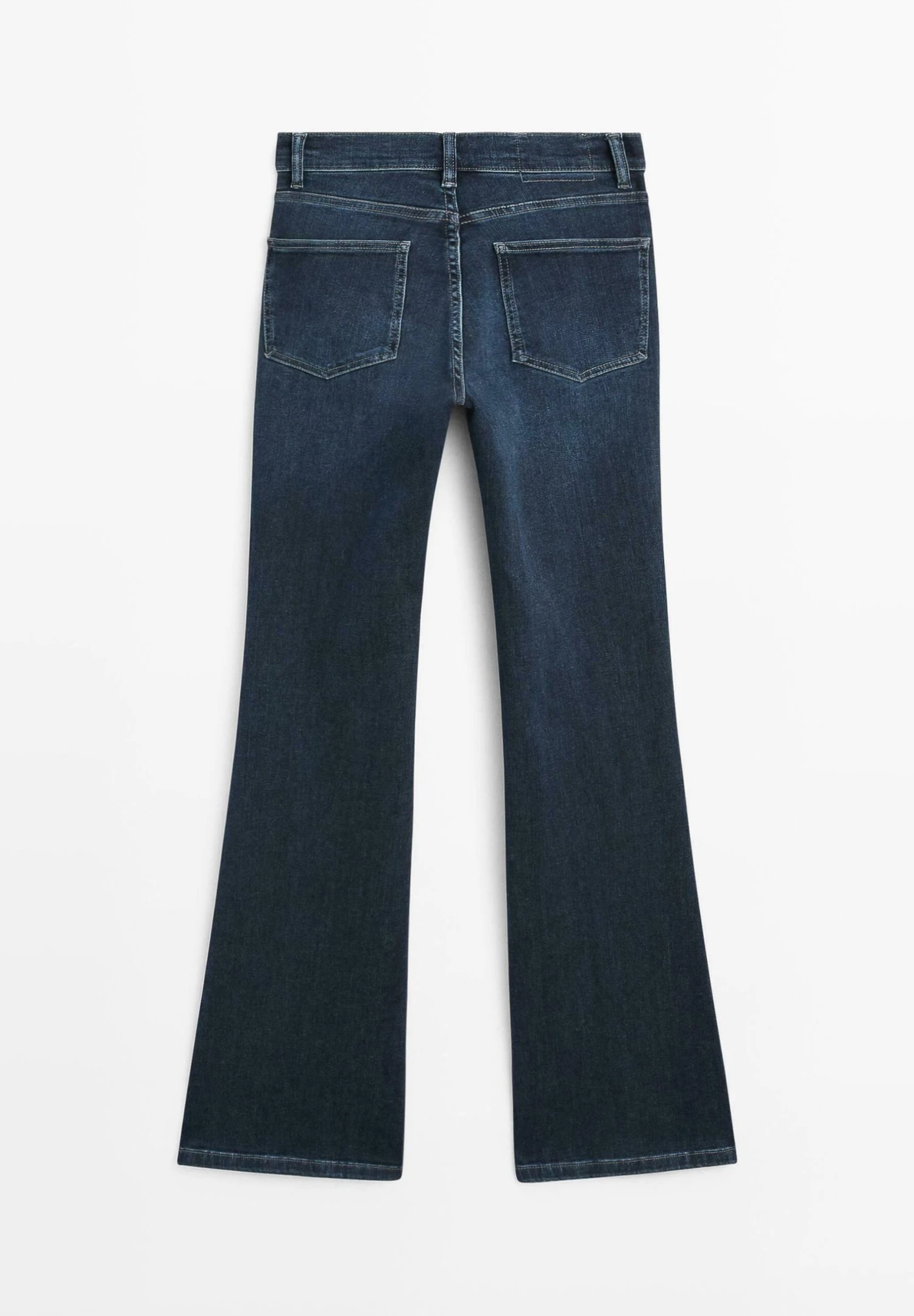 Massimo Dutti HIGH WAIST FLARE FIT SKINNY - Flared Jeans - Black 14 Massimo Dutti HIGH WAIST FLARE FIT SKINNY - Flared Jeans - Black - Image 12