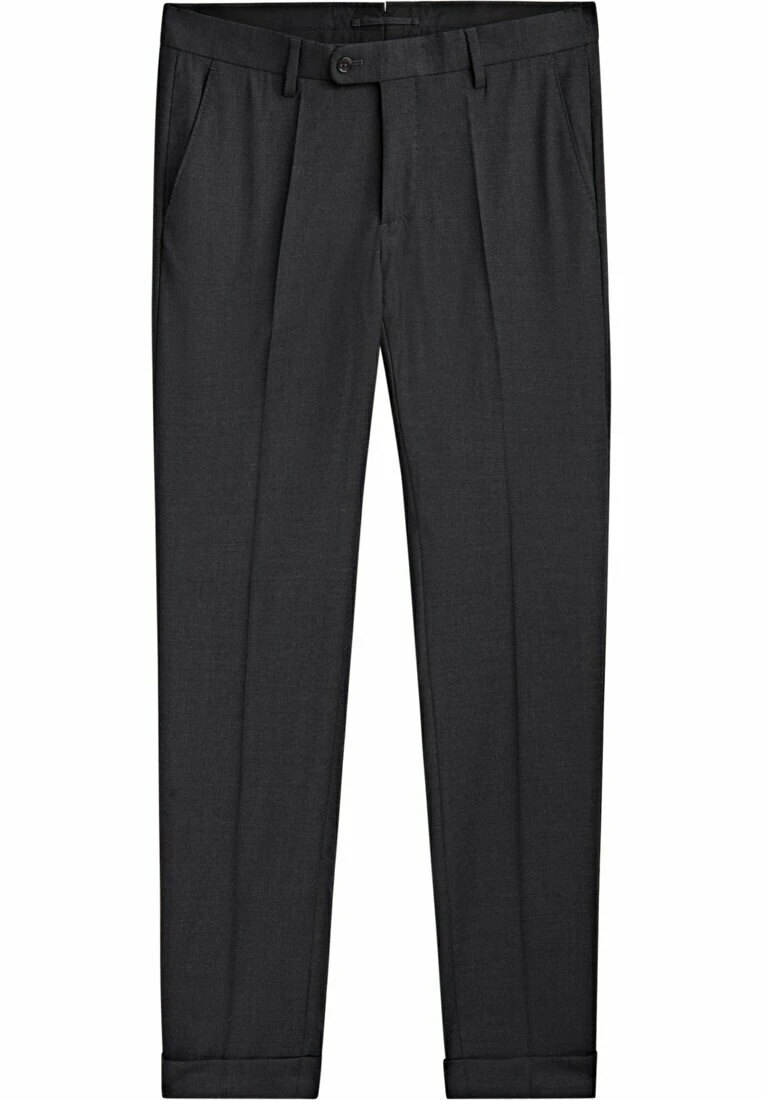 Massimo Dutti Plain Blend- Suit Trousers - Dark Grey 8 Massimo Dutti Plain Blend- Suit Trousers - Dark Grey - Image 6