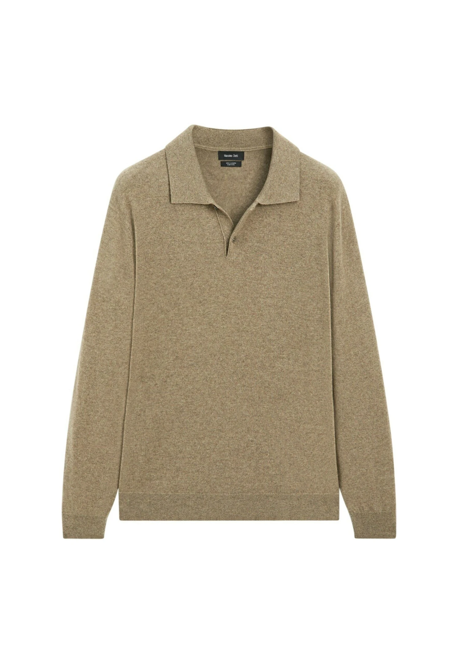 Massimo Dutti CASHMERE LONG SLEEVE POLO COLLAR - Long Sleeved Top - Dark Blue 15 Massimo Dutti CASHMERE LONG SLEEVE POLO COLLAR - Long Sleeved Top - Dark Blue - Image 13