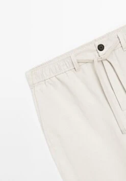 Massimo Dutti JOGGERS - Trousers - Beige -Massimo Dutti Shop 77416cf2acbe4ba1a428fbaca124c733