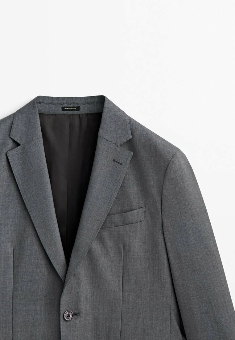 Massimo Dutti Fil-À-Fil - Blazer Jacket 10 Massimo Dutti Fil-À-Fil - Blazer Jacket - Image 8