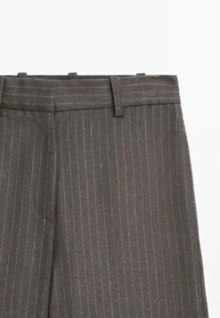 Massimo Dutti PINSTRIPE - Trousers - Mottled Dark Brown 17 Massimo Dutti PINSTRIPE - Trousers - Mottled Dark Brown -Massimo Dutti Shop 779dd41c16f949ed9134775d029093d2