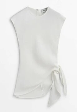 Massimo Dutti With Chest Detail Limited Edition - Blouse - White 23 Massimo Dutti With Chest Detail Limited Edition - Blouse - White -Massimo Dutti Shop 77aa1d38ec694d8abdfcd98c13a6e216