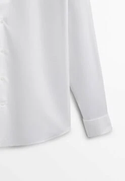 Massimo Dutti With Double Cuffs- Formal Shirt - White 19 Massimo Dutti With Double Cuffs- Formal Shirt - White -Massimo Dutti Shop 77b287062e6d40598131b5da35620b47