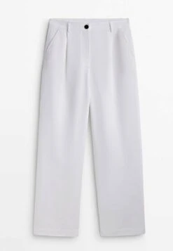 Massimo Dutti Trousers - White 19 Massimo Dutti Trousers - White -Massimo Dutti Shop 77bc108622e140daace5e73df6eb638c