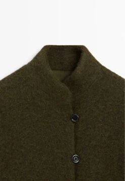 Massimo Dutti SHORT ALPACA - Cardigan - Khaki 21 Massimo Dutti SHORT ALPACA - Cardigan - Khaki -Massimo Dutti Shop 77bec85308de4265bdeeffc475271130