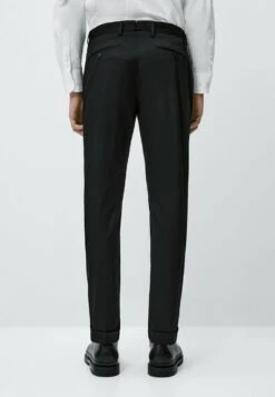Massimo Dutti With Turn-Up Hems- Chinos - Black -Massimo Dutti Shop 77c5111a22ac4f7e9d9f6b3208dc629a