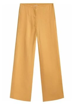 Massimo Dutti Cropped - Trousers - Mustard Yellow -Massimo Dutti Shop 77d3c03fa82a416d82b83410a8fec2ac
