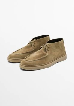 Massimo Dutti SPLIT - Lace-up Ankle Boots - Sand -Massimo Dutti Shop 77d70534e69d45019da6fbe9a22d6aa9 1