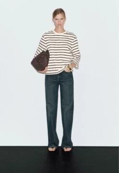 Massimo Dutti STRIPED - Long Sleeved Top - Beige 13 Massimo Dutti STRIPED - Long Sleeved Top - Beige -Massimo Dutti Shop 77f968ae089445ff9555ee2cd5eb26ff