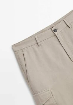 Massimo Dutti Bermuda - Shorts - Beige -Massimo Dutti Shop 7835d2d34f154b059f004a2d8252662e