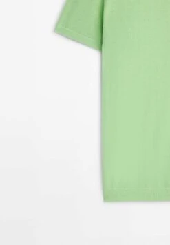 Massimo Dutti Short Sleeve - Polo Shirt - Neon Green -Massimo Dutti Shop 784712a0922d4864be851ffbed89c18f