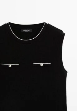 Massimo Dutti SLEEVELESS WITH POCKET DETAILS - Top - Black 19 Massimo Dutti SLEEVELESS WITH POCKET DETAILS - Top - Black -Massimo Dutti Shop 78557effd79d48aa943f5ef0cdec2327