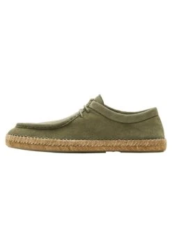 Massimo Dutti Espadrilles - Mottled Green