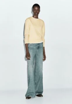 Massimo Dutti CREW NECK SWEATER - Jumper - Yellow -Massimo Dutti Shop 787a945b930844d1bf17cfba5db67f7a