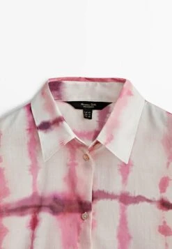 Massimo Dutti Tie-Dye - Button-Down Blouse - Pink 20 Massimo Dutti Tie-Dye - Button-Down Blouse - Pink -Massimo Dutti Shop 78a423456da24aea8e398cad4b415bdd