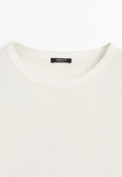 Massimo Dutti MELANGE - Long Sleeved Top - Beige -Massimo Dutti Shop 78e5c3ae15a64731aecd3f90096f2eea