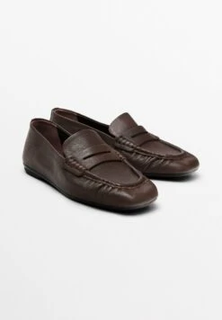 Massimo Dutti Moccasins - Berry -Massimo Dutti Shop 79210b87de0343069675b683f9dd758b
