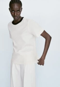 Massimo Dutti Short Sleeve - Basic T-Shirt