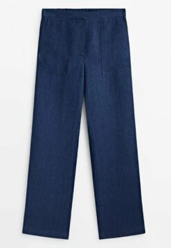 Massimo Dutti Co-Ordinated - Flared Jeans - Blue Denim -Massimo Dutti Shop 79481c9f46c848b38f4c0946f0690c92