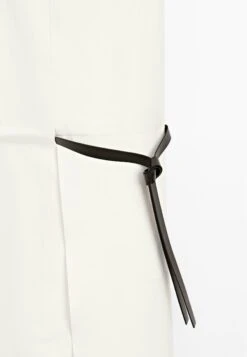 Massimo Dutti MIDI WITH BELT DETAIL - Day Dress - White -Massimo Dutti Shop 79488562b0644979802b688d5b5f1b9e