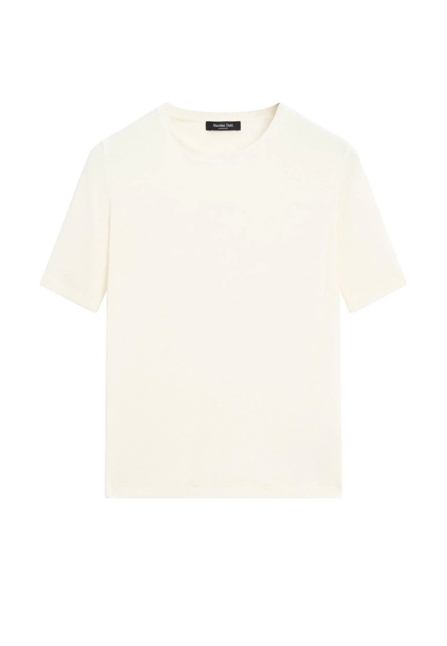 Massimo Dutti SHORT SLEEVE WITH CREW NECK - Basic T-shirt - Mottled Dark Brown 11 Massimo Dutti SHORT SLEEVE WITH CREW NECK - Basic T-shirt - Mottled Dark Brown - Image 9