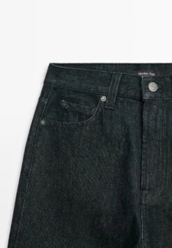 Massimo Dutti HIGH-WAIST WITH FRAYED HEMS - Straight Leg Jeans - Royal Blue 24 Massimo Dutti HIGH-WAIST WITH FRAYED HEMS - Straight Leg Jeans - Royal Blue -Massimo Dutti Shop 79df262e0a524bca81d2413776adbd3a