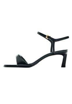 Massimo Dutti Mid-Heel - Sandals - Black