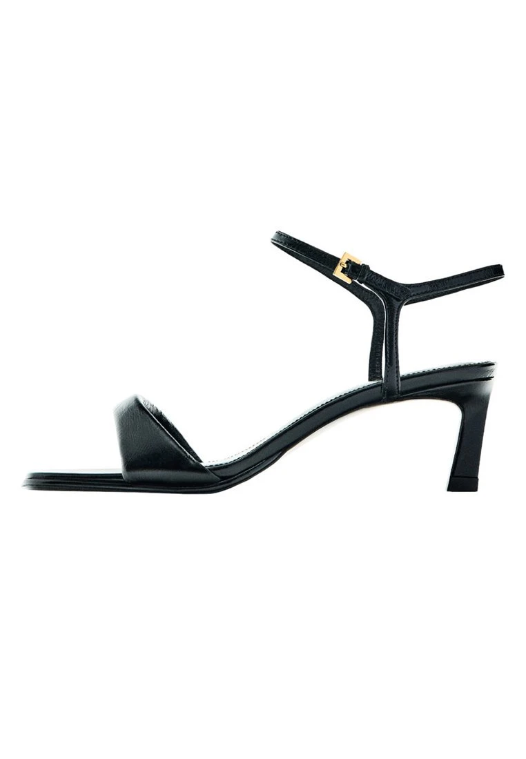 Massimo Dutti Mid-Heel - Sandals - Black 3 Massimo Dutti Mid-Heel - Sandals - Black