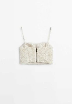 Massimo Dutti Studio Bouclé Strappy Crop - Top - Beige 19 Massimo Dutti Studio Bouclé Strappy Crop - Top - Beige -Massimo Dutti Shop 7a14c07d786c4de9bb04af9f285f2a0c