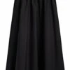 Massimo Dutti Voluminous Midi - Pleated Skirt - Black -Massimo Dutti Shop 7a283932b7da45da98b32668479d2383