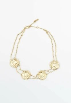 Massimo Dutti Coins- Necklace - Gold Coloured 7 Massimo Dutti Coins- Necklace - Gold Coloured -Massimo Dutti Shop 7a93ed9cd7d14fdd924854d2e8224f19
