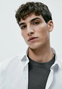 Massimo Dutti Poplin- Shirt - White -Massimo Dutti Shop 7a9ea48755f045a8b8b107166d0fe8f2