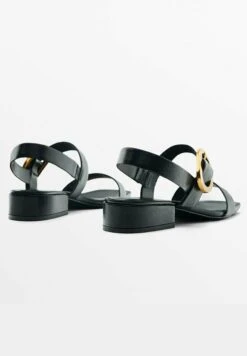 Massimo Dutti High-Heel With Buckle Detail - Sandals -Massimo Dutti Shop 7b018cca86ed42c2b438ef918d62486f