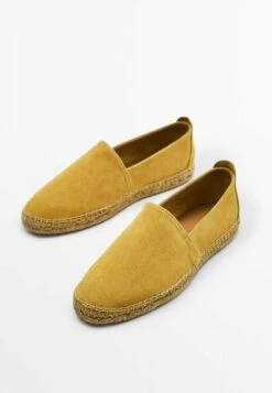 Massimo Dutti Split - Espadrilles - Mustard Yellow -Massimo Dutti Shop 7b43e574c4ee4a428b41a91ca79e024e