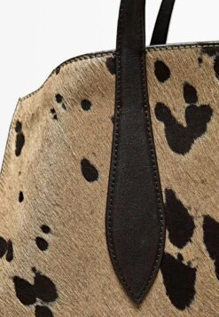 Massimo Dutti ICON ANIMAL - Handbag - Beige -Massimo Dutti Shop 7ba9583dad82436d810df0e0b128225d